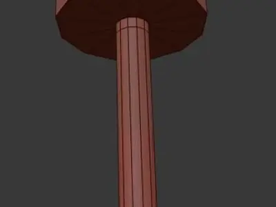 Glass Globes Sputnik Chandelier 3D model