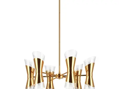 81712x Strato Lightstar chandelier 3D model