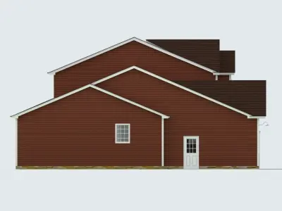 Cape Cod House 29 3D model