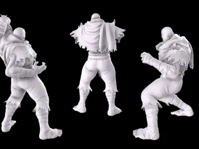 Street Fighter - Sagat 3D print model