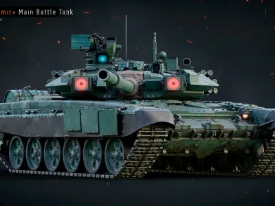  3 Russian Modern Tanks Collection 