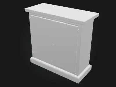 Electrical Box  Compact Power Distribution Unit 3D model
