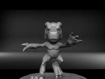 Agumon - print model  3D print model