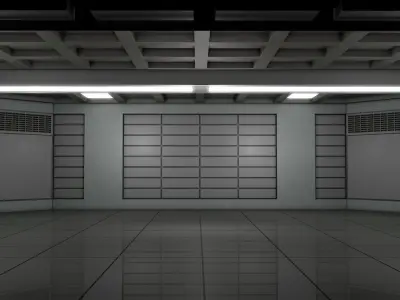 Sci Fi Room  3D model