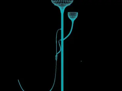Ikea NOT Floor uplight  3D model