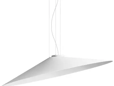 Kate Led Aluminium Pendant 3D model