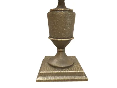 Vintage Table Lamp Low-poly 3D model buy
