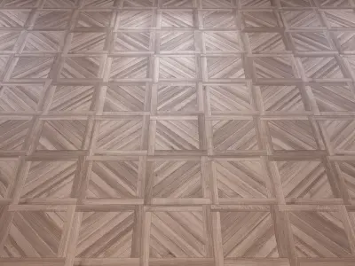 Parquet - Laminate - Wooden floor 2 in 1 Low-poly 3D model 198