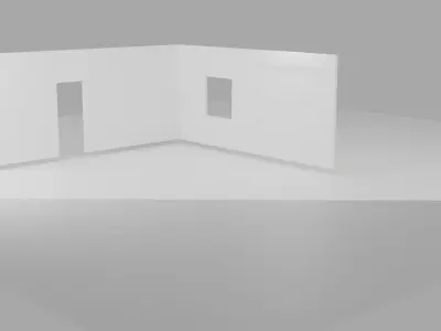 MODULAR HAUSE SYSTEM Low-poly 3D model