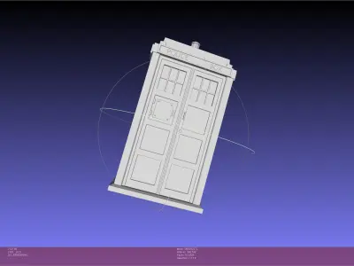 Doctor Who TARDIS Printable Model 3D print model