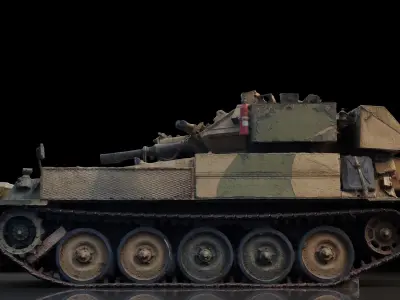 Scorpion Light Tank 3D model