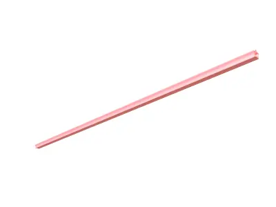 Star Straws v1 002 Low-poly 3D model
