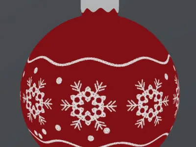 Christmas Ball Free 3D model