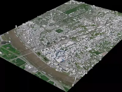 Saint Louis - USA 3D model