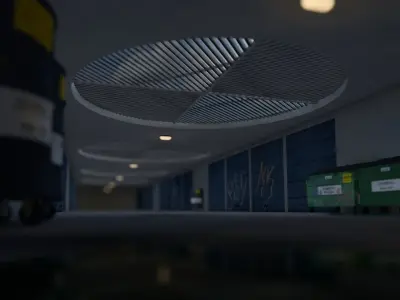 Storage Hallway  3D model