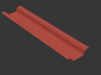 Ultra realistic Winter footpath 2 2021Hq Scan  Low-poly 3D model