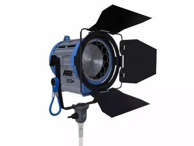 ARRI 650 Low-poly 3D model
