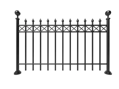 Fence metal 3D model