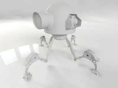 Sci Fi Robot 3D model