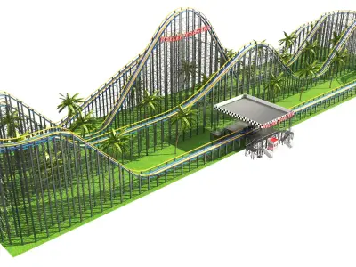  Detailed Updated Roller Coaster 