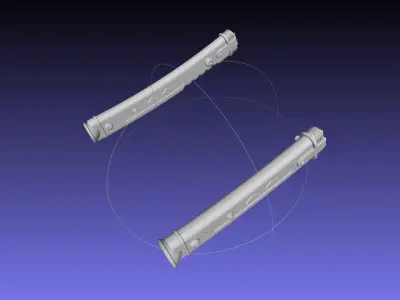 Star Wars Ahsoka Tano New Lightsabers 3D print model