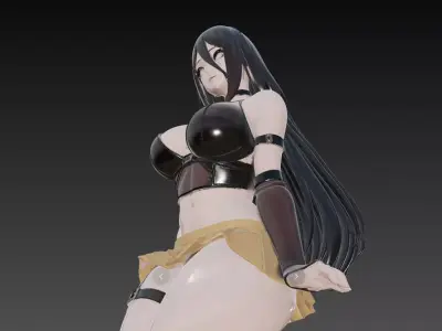 Cyberpunk Balcony View 3D print model