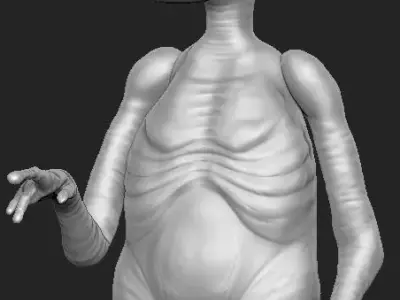 ET Alien 3D print model