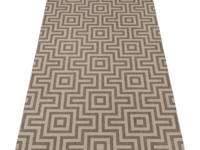 Rug Set 786 3D model