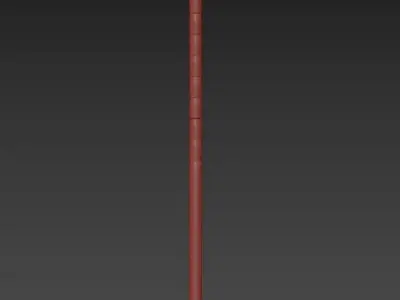 Street light pillar 1 3D model