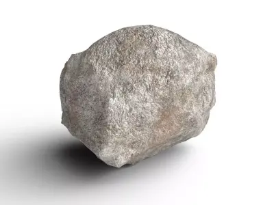 Rock  Model 07 Low-poly 3D model