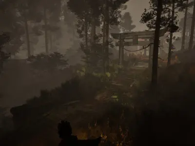 Japanese temple 3D model