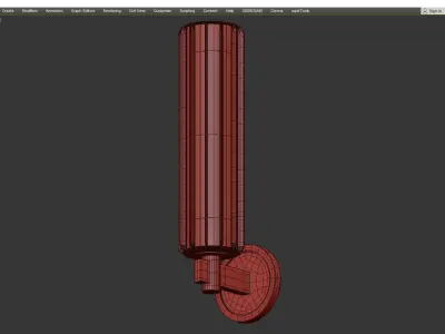 DUVERNOIS SCONCE Low-poly 3D model