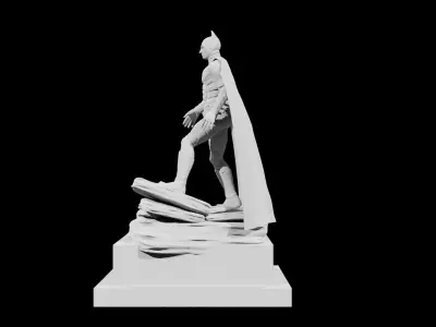 Batman 3d Print statue 3D model