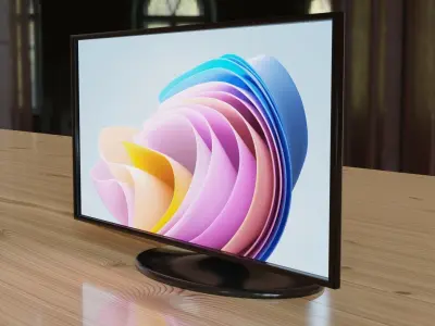 PC Monitor 3D model