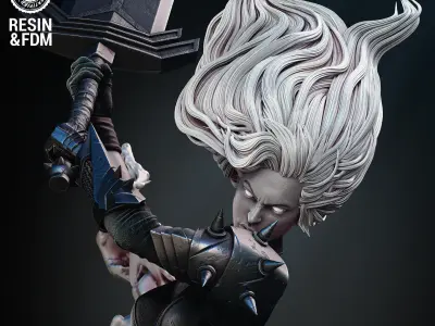 Wicked Marvel Magic Sculpture Tested for 3D printing 3D print model