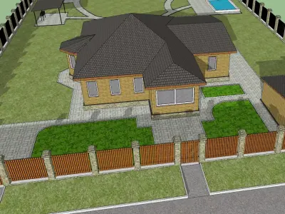  plot of land 3D model