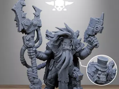 Orkaz Madman 3D print model