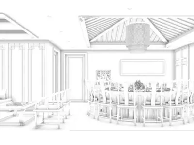 Business - Food Beverage 7-0109 3D model