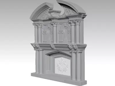 Malfoy Manor House from Harry Potter 3D print model