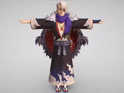 Han Dynasty Berger - Monster Hunter Riders Low-poly 3D model