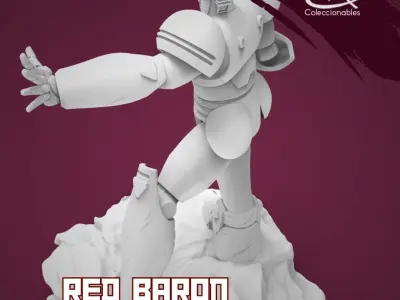 Red Baron FULL FIGURE 3D print model