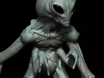 Alien Soldier Print 3D STL 3D print model