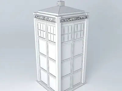 The Quantus Destroyer Class Battle TARDIS Free 3D model