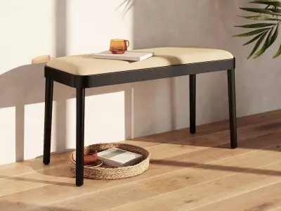 Tambour Bench 3D model