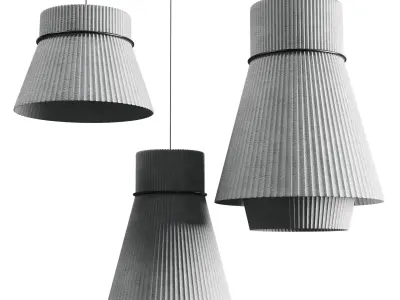 Lampatron PEO pendant light type C M Low-poly 3D model