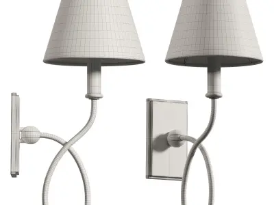 Blue Note Sconce 3D model