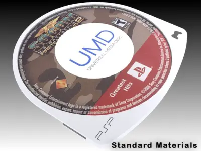 Universal Media Disc 3D model