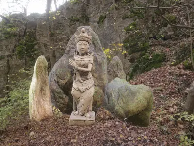 Realistic Rock Model With Blendshapes Low-poly 3D model