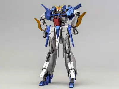 Gundam Wings 3D model