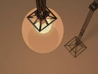 Modern Lamp 3D Model 3D model